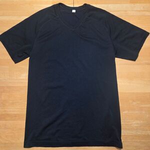Lululemon Small Mens Vent Tech V Neck Black Hiking Workout Shirt